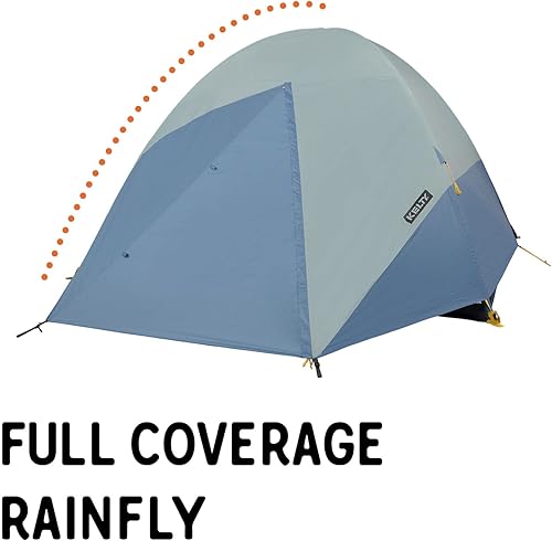 Miniatura 3 de Kelty Discovery Element - Tienda de campaña para 4 o 6 personas, refugio de campamento digno de tormenta, postes de fibra de vidrio, líneas