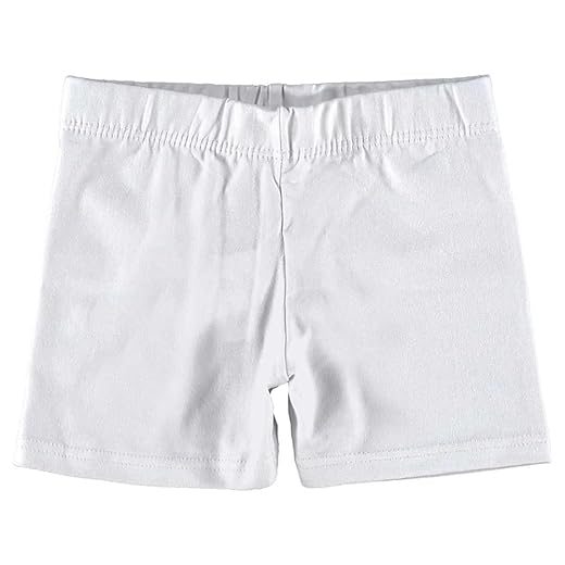 Short Infantil Cotton Menina Kids Básico Tradicional para Usar embaixo de Vestido Dia a Dia Passeio