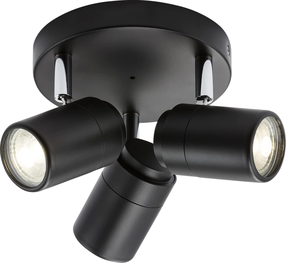 Knightsbridge 230V IP44 GU10 Triple Spotlight