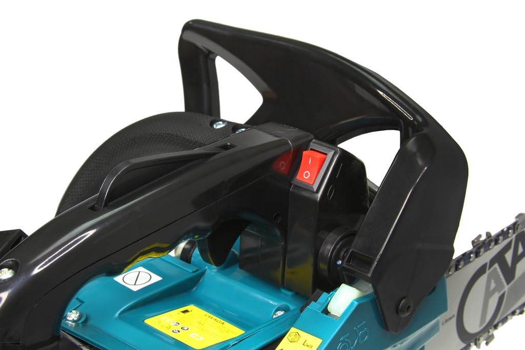 Motosierra Cata de explosión gasolina | 900 W | 25,4 cc | Corte útil 20 cm | Cadena 3/8" Lubricación automática | Ligera 3,6 kg | Sistema Anti-Vibración