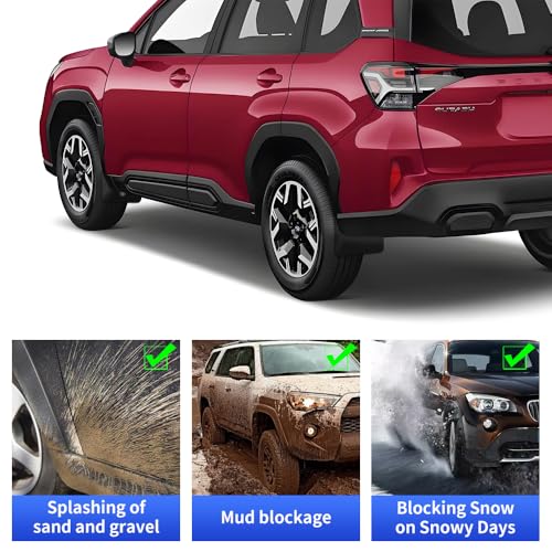 Image of Car Mud Flaps Splash Guards Mudflaps for Subaru Forester 2025 2026 Auto Exterior Accessories Tire Mudguards Wheel Inner Fender Liner Guard Flap Fenders Accessory