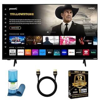 Vizio VQD43MKIT2 43 inch Quantum 4K QLED Smart TV Bundle 120fps Gaming, Dolby Vision HDR10+, HDMI VRR, Bluetoo