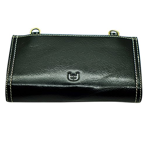 Fashionable Genuine Leather Phone Bag Wallet Purse with Coin Pocket - Durable and Stylish Choice for Women's Everyday Outings3