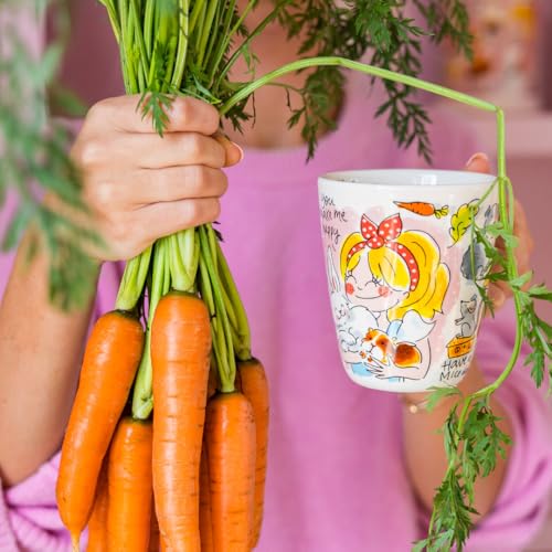 Blond Amsterdam Tasse 0,35L mit Nagetier-Motiven – Kaffeebecher mit Meerschweinchen, Hamstern & Kaninchen – Geschenkidee für Tierfreunde