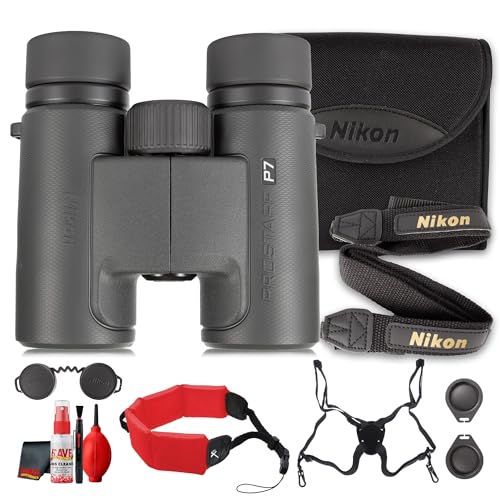 Binoculares Nikon PROSTAFF P7 10x30 Compactos miniatura 1