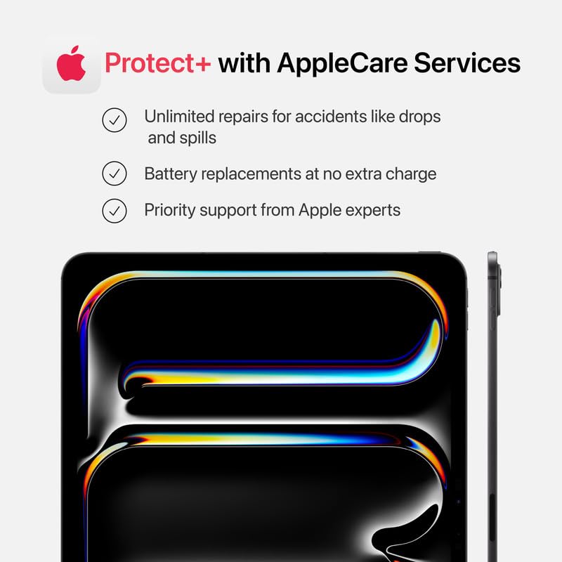 Image of Protect+ with AppleCare Services for iPad Pro 11-inch (M5 1 Year) (Email Delivery, No Physical Kit)