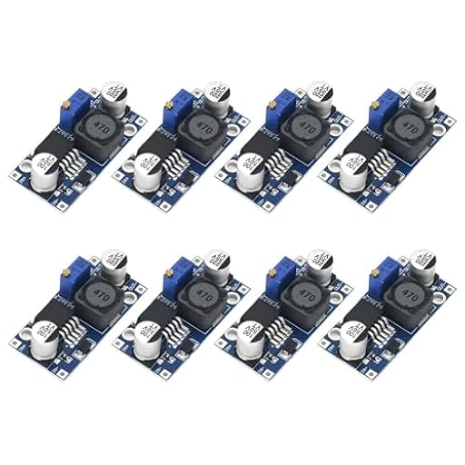 8 Piezas DC-DC Step Down Buck Converter, Convertidor Módulo Reductor de Voltaje Ajustable 3.2V-40V a 1.25V-35V Regulador Alta Eficiencia para Proyectos Electrónicos DIY Arduino Fuente de Alimentación | Ya disponible en tu tienda friki favorita! En mundofriki.es!