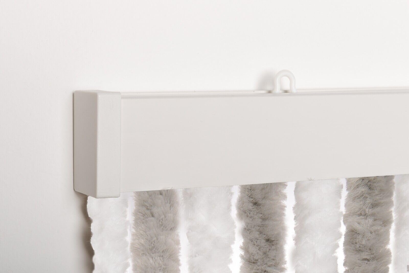 DEFACTO Rideau de porte en tissu chenille (90x220 cm) Protection contre les insectes et les mouches pour camping 100% Fabriqué en Italie - Polyvalent, facile à nettoyer, efficace pour bloquer la vue