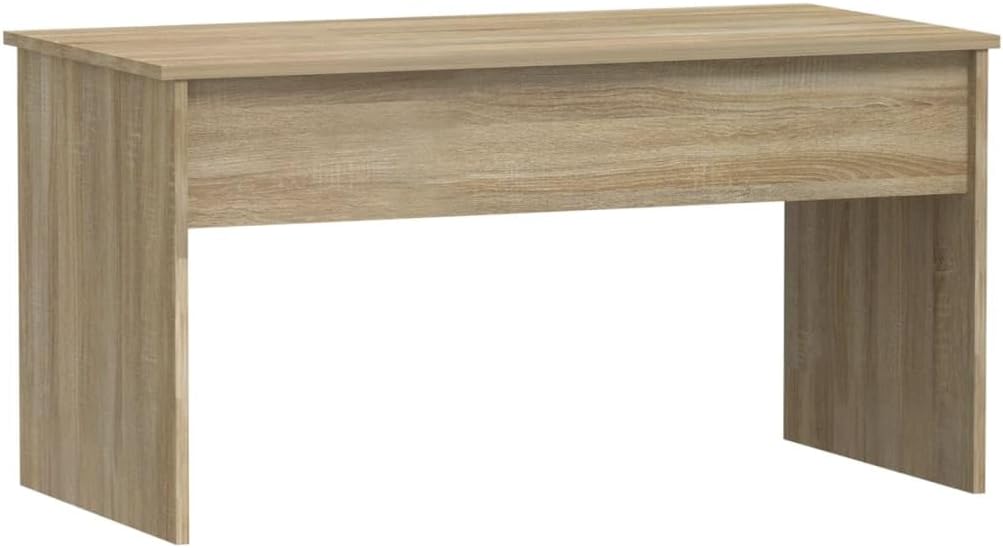 vidaXL Coffee Table Sonoma Oak 40.2"x19.9"x20.7" Engineered Wood