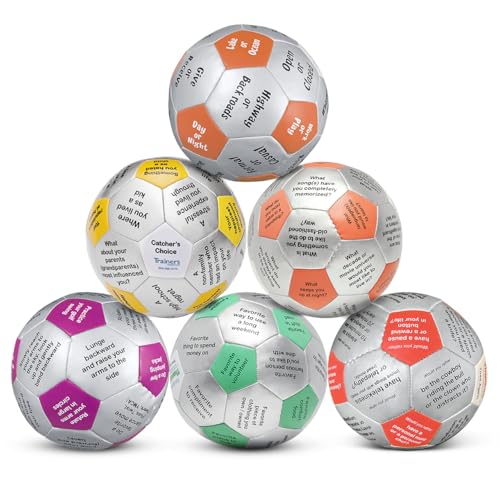 Image of Trainers Warehouse 6 inch Thumball Collection, 32 Prompts for Conversation, Team Building, Relationship and Training