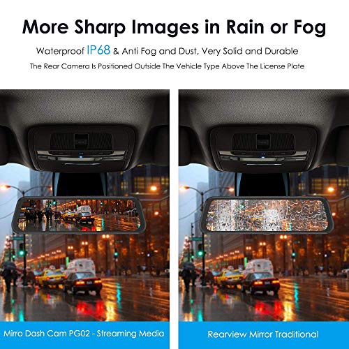 Caméra De Tableau De Bord Avec Caméra De Recul Double 1080P Pour