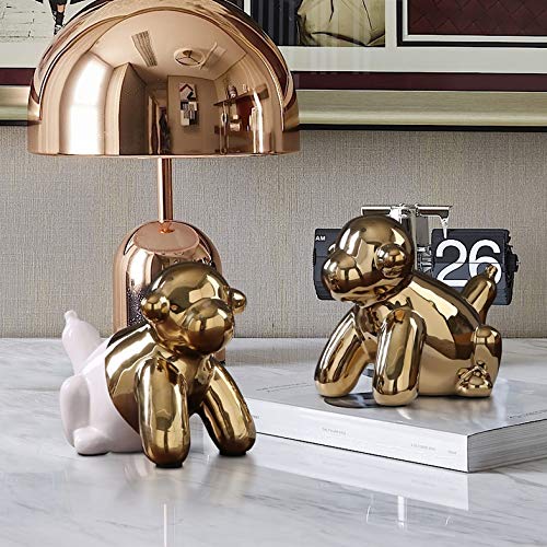 Amazon.co.jp: 装飾品彫像装飾メッキ光沢のある風船モンキースタチュー