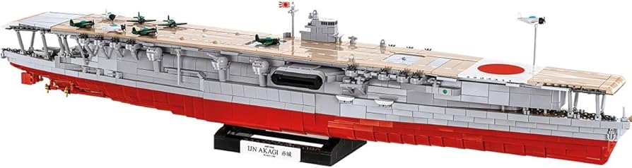 Amazon.co.jp: COBI(コビ) 日本海軍 赤城 航空母艦 1/300 AKAGI レゴに