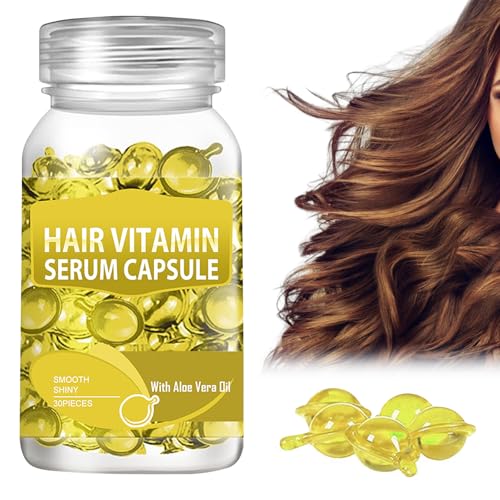 KIKVTER Capsule Di Siero Di Vitamina Per Capelli, Capsule Di Vitamina Per Capelli, Capsule Per La Cura Dei Capelli, Hair Vitamine Serum Capsule, Hair Treatment Serum,hair Serum Capsules