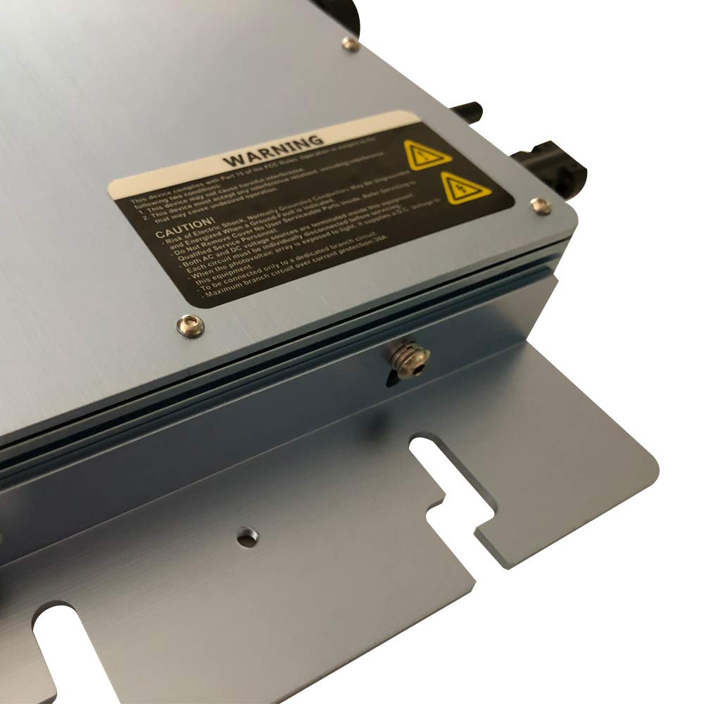 Inverter 1200 W solare microinverter digitale accoppiato a rete solare WVC-1200 IP65 impermeabile