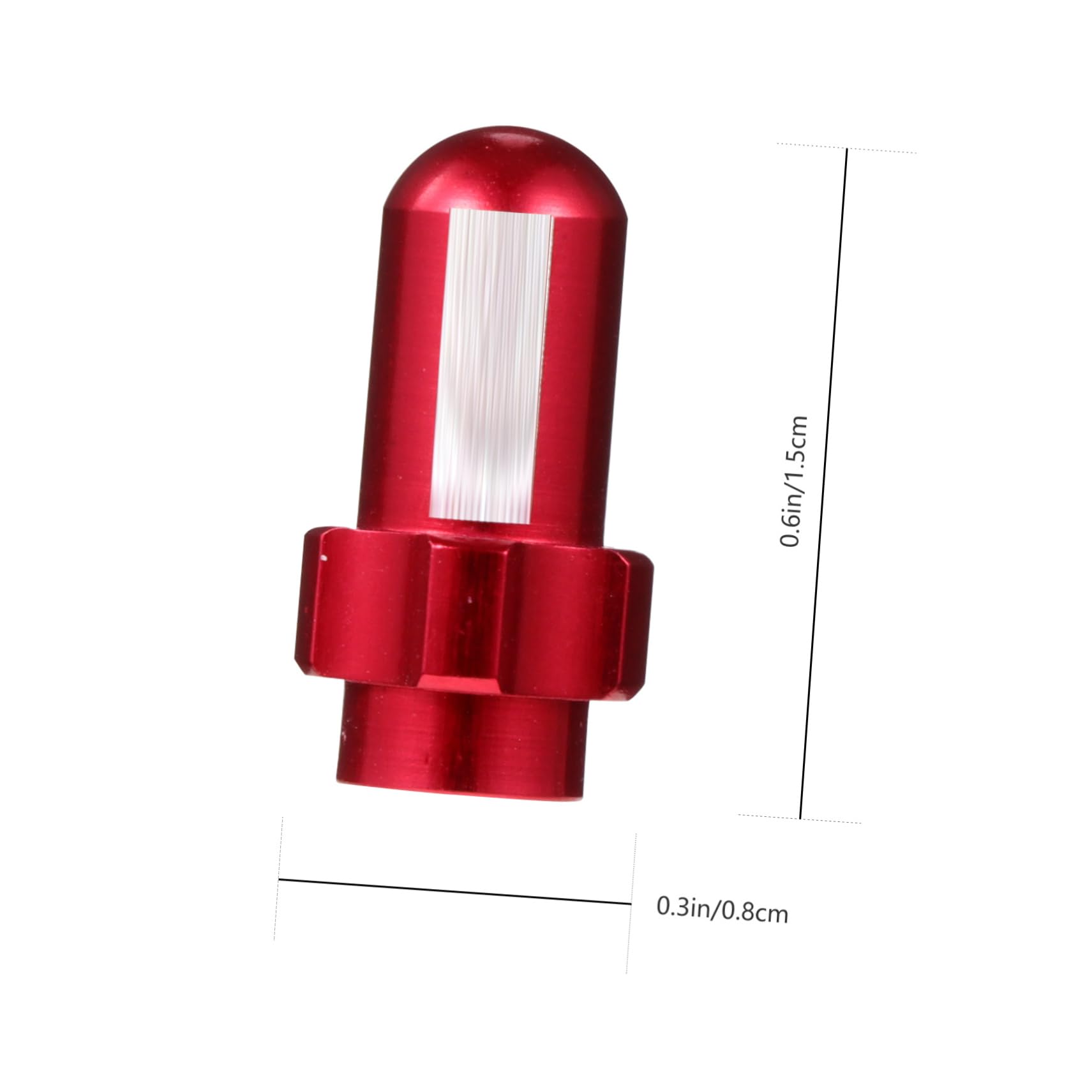 VALICLUD 1Pair Bike Tire Valve Caps Durable Presta Valve Covers for Mountain Bikes Easy Installation Lightweight Design for Long Use