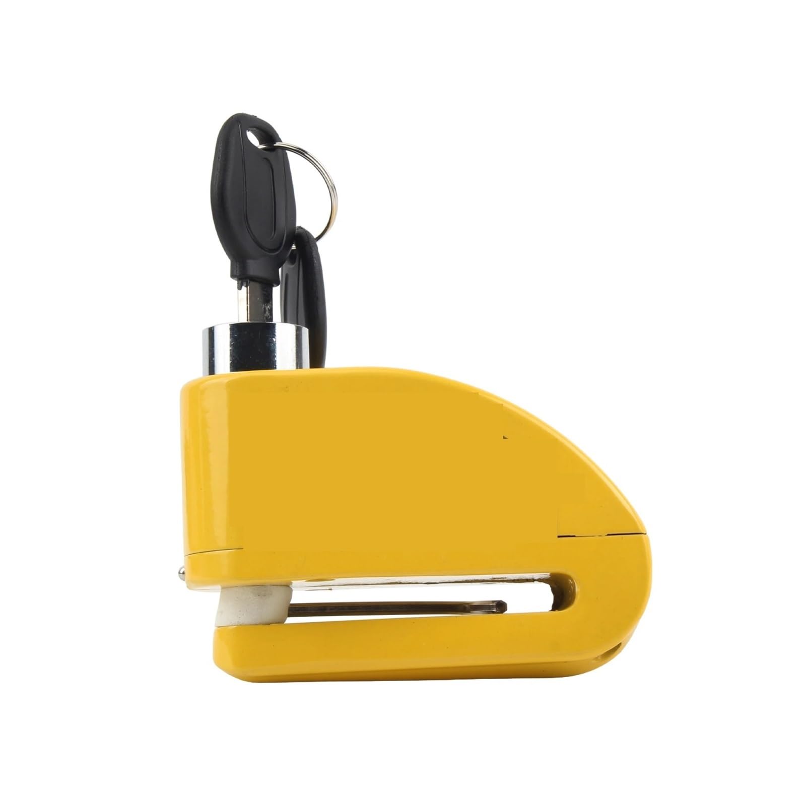 Puayqbvy Orange Handlebar Lock Universal Motorcycle Scooter Bicycle Disc Lock Aluminum Alloy Brake Security Anti-Theft Remind Wheel Padlock