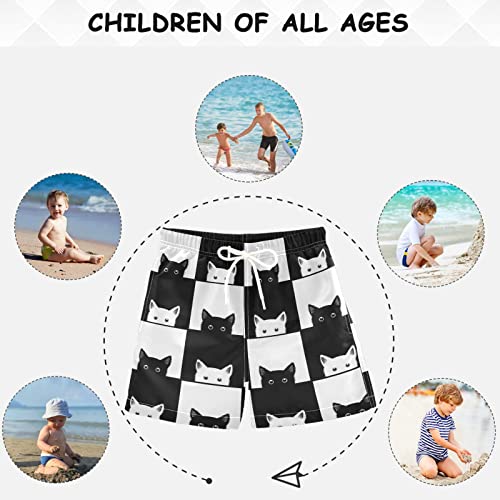 visesunny Boys Surfing Board Shorts Quick Dry Boys Swim Shorts Toddlers Swimming Trunks Bathing Suit Size from 2T to 14/164