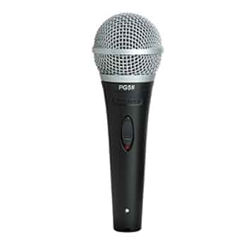 Amazon | Shure PG58-XLR Cardioid Dynamic Vocal Microphone