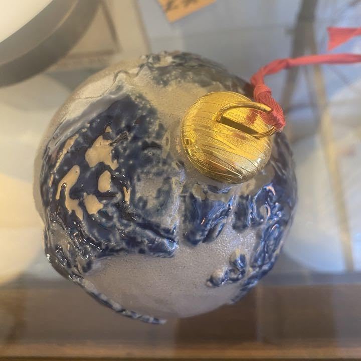 ROWE Pottery クリスマスコレクション　オーナメント　地球儀 ROWE Pottery クリスマスコレクションオーナメント地球儀