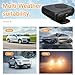 Car Heater 200W 12V, Portable Dual Mode Heater and Cooler Fan, 360° Rotatable Defroster Defogger, for car heater Vehicle Windshield and Cabin Comfort