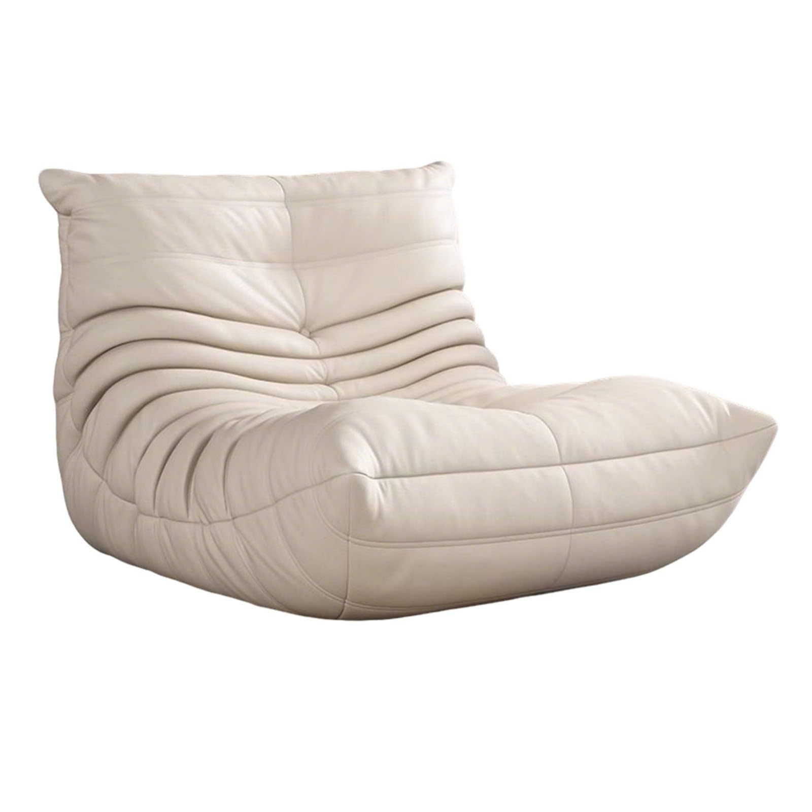 Fauteuil Togo,Grand Pouf Poire pour Adultes,Lazy Canapé Individuel Canapé de Sol,avec Mousse Confortable Haute Densité,pour Salon, Chambre À Coucher, Jeux et Bureau A,90 * 93 * 70CM