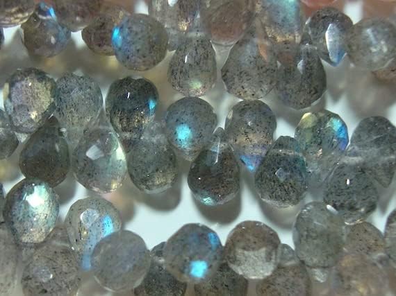 Labradorite facettée AAA LKBEADS pour fabriquer vos propres bijoux bohèmes chics