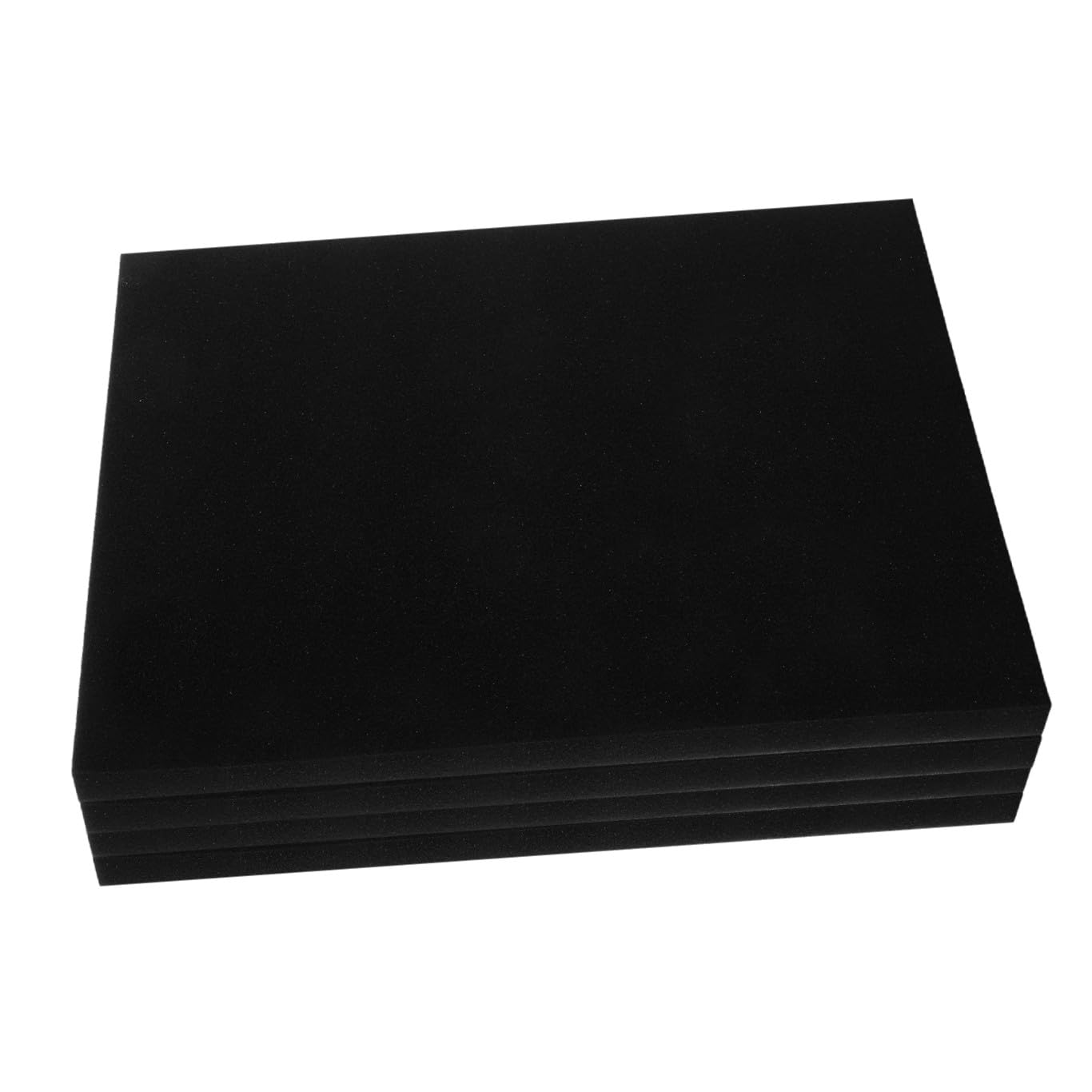 SHINEOFI 4piezas Espuma De Protección Para Envíos Acolchado Antivibración Para Cristales y Electrónica Material De Embalaje Color Negro