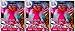 Set of 3: DreamWorks Trolls Surprise Mini Figure Series 4 Blind Bag - Each Package includes 1 Mini Figure