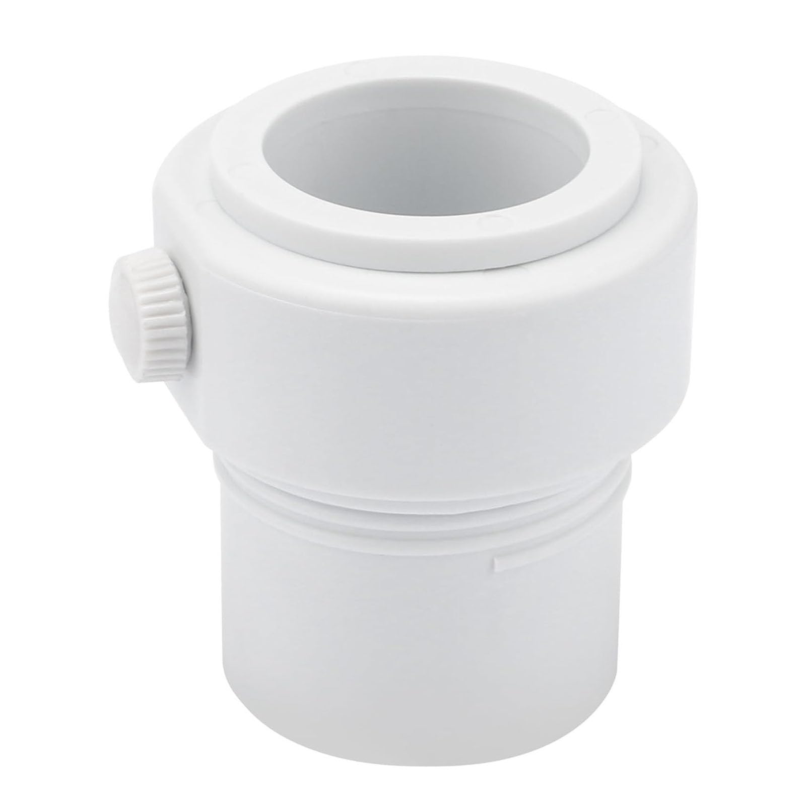 Buxuaaaa Pool Deck Umbrella Holder Insert Fit 1.35 & 1.5 Inch Poles Stabilizes Single Threaded Sleeve Weather Resistant Pool Umbrella Stabilizer Sleeve Adapter