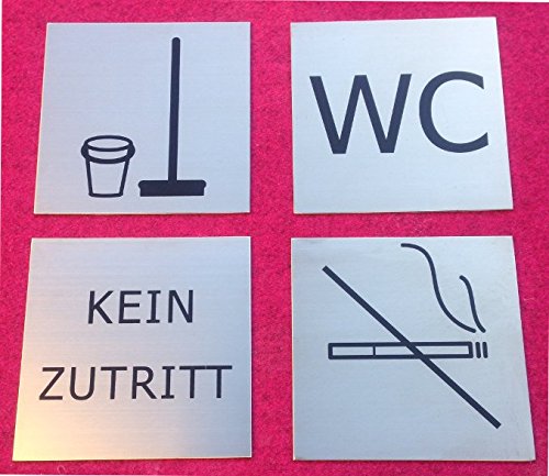 Xaptovi Targhetta adesiva targa, PITTOGRAMMI: WC