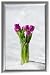24x36 Silver Aluminum Snap Frame 1.0" Profile, Wall Mounted