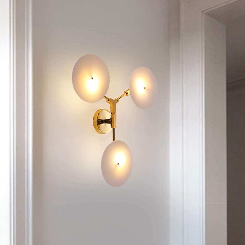 Sconces LED design haut de gamme en métal pour illumination loft élégante
