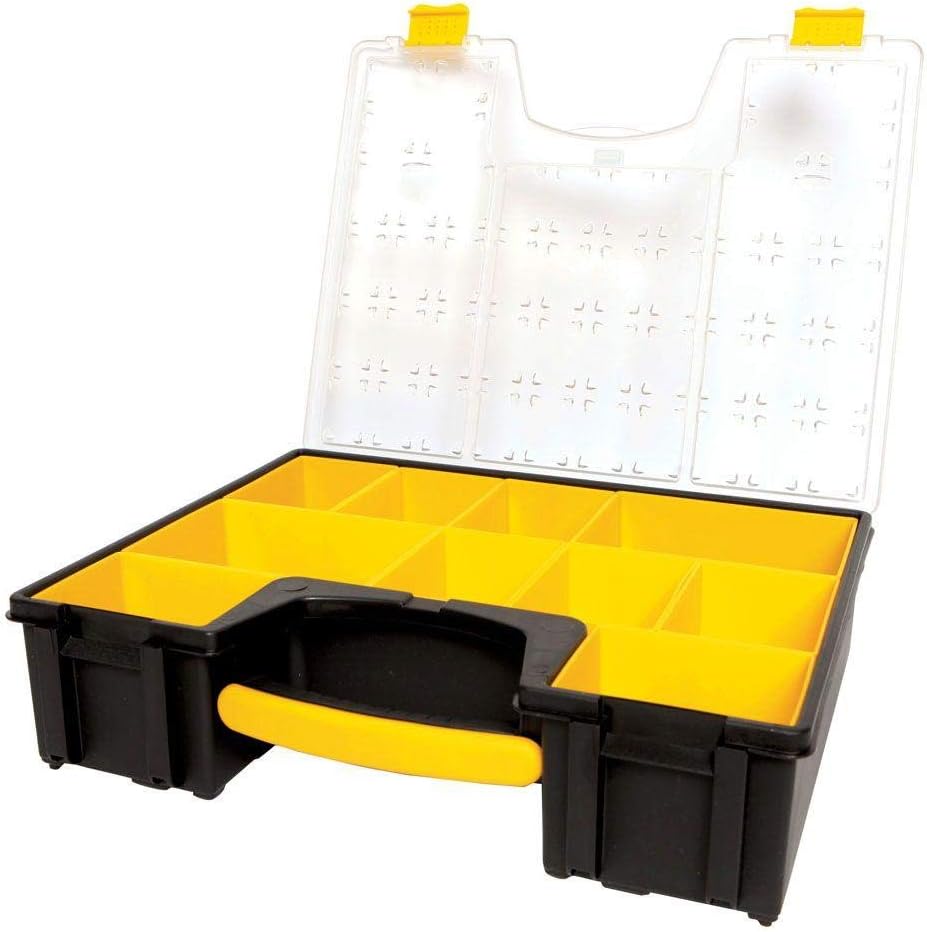 Stanley Consumer Storage 014708R 10-Compartment Deep Professional Organizer