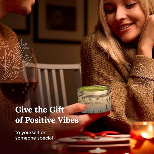 Magnificent 101 Long Lasting Pure White Sage Candle - 6 Oz - 35 Hour Burn Time - Organic, All Natural, Soy Candle to Cleanse Your Home & Calm, Soothe, Use with Sage Smudge Kit - Spiritual