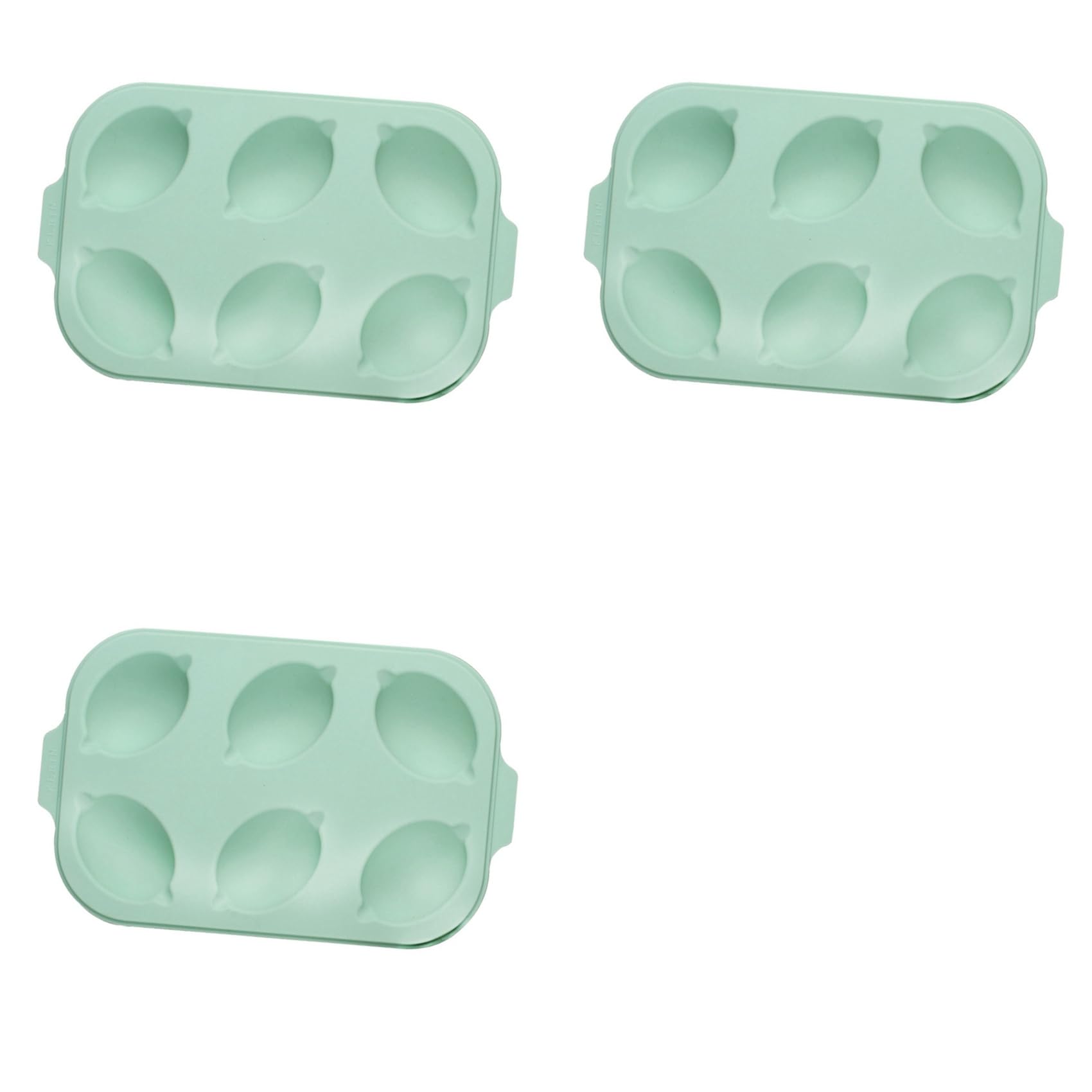 Vjsujehgy 3X Baking Mold 6 Lemon Cake Mold Small Bread Mold Non Stick Silica Gel Baking Pan Family