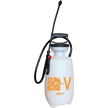 B&G DuraSpray V Chemical Resistant Poly Sprayer   2 Gallon   All-Polyethylene Construction with Viton Seals & Gaskets   Professional Grade