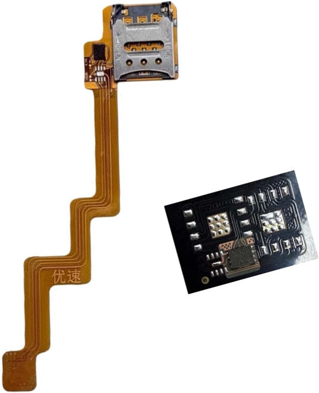 Universally Plastics ESIM to Single Card Adapter Quick Installation for Various Smartphones Quick Install to Single Adapter Converts to Physical for Various Mobile Phones Use