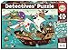 Educa Piratas Infantil piezas. Móntalo y busca Los objetos escondidos Detectives Bateau Pirate Enfant 50 pièces. Assemblez Le Puzzle et Trouvez Les Objets perdus. +4 Ans. Ref. 18896, Multicouleur