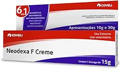Neodexa F Creme 15g - Pomada Para Tratamento De Ferimentos.