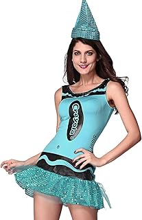 اف جي لباس تنكر الاعياد -نساء، متعدد الألوان، قياس واحد، البوليستر