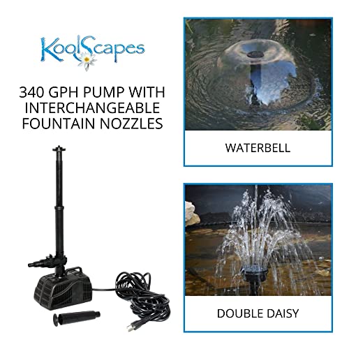 KoolScapes KSPK-400SL 400 Gallon Pond Kit with Lighting by Koolatron - Image 4