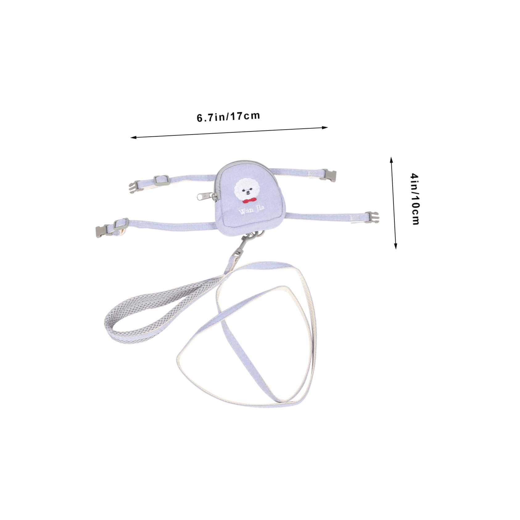 GRIRIW Comfy Cat Harness Leash Adjustable for Small Pets for Outdoor Activities