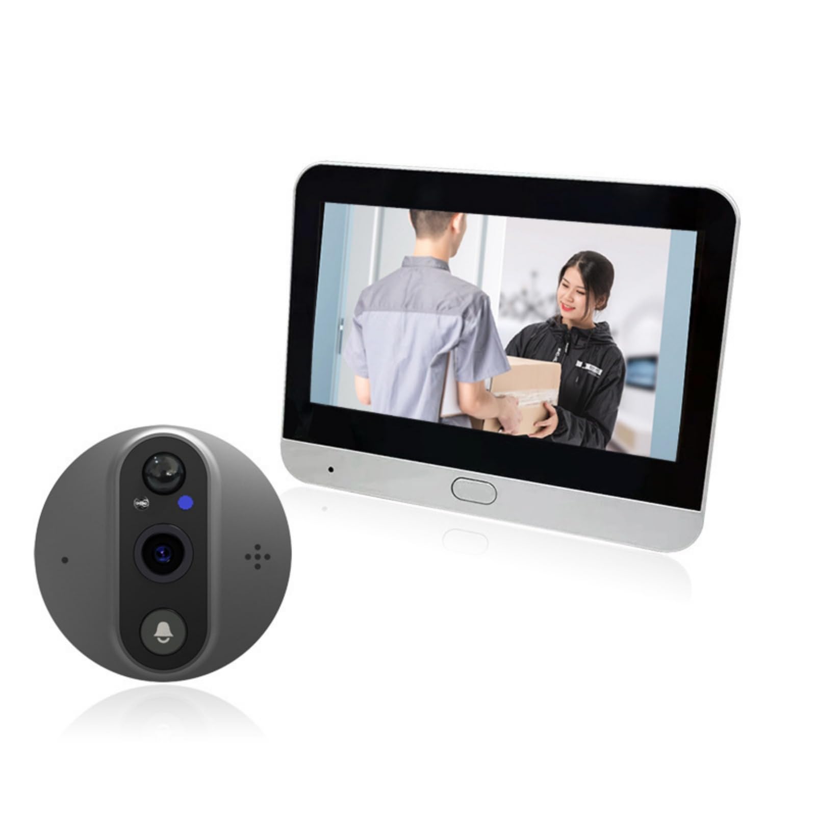 Amazon.co.jp: WGM新登場インターホン ワイヤレステレビドアホン