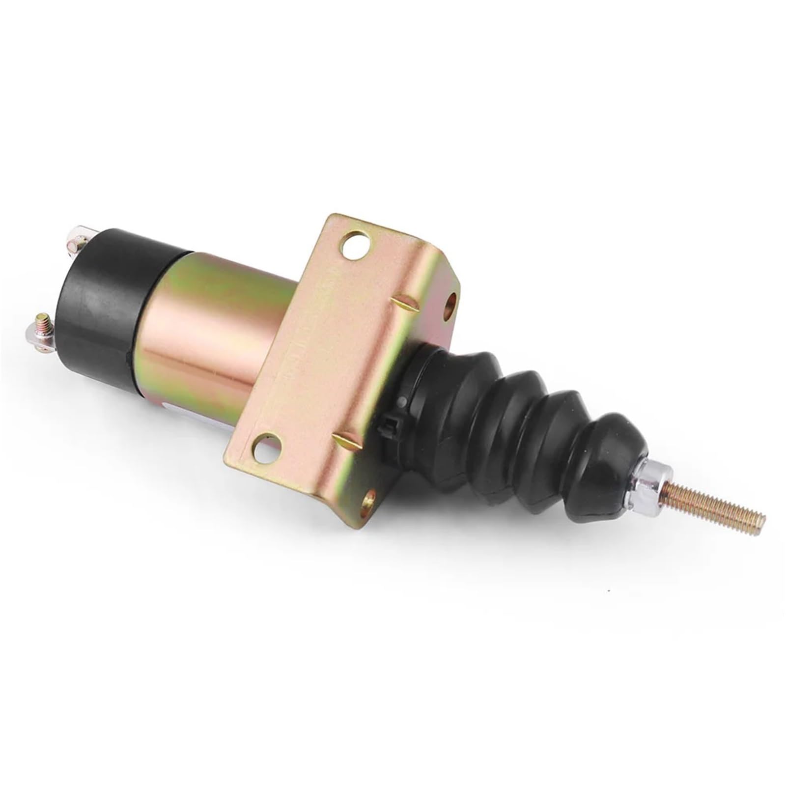 Solenoide de corte de combustible Solenoide de control del acelerador, válvula solenoide de corte de combustible de 12 V, 1502ES-12C3U1B2S1 SA-5172-12