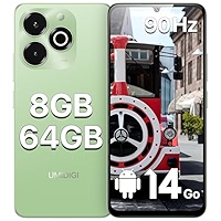 UMIDIGI G9x 8GB/64GB 本体 UMIDIGI G9x Cell Phone,Android 14 Go Unlocked Cell Phones