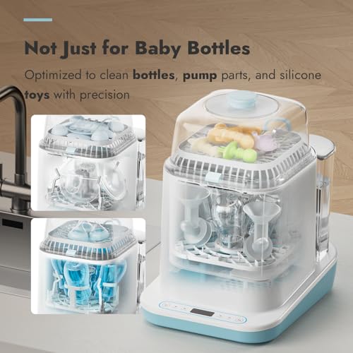 4-in-1 baby bottle washer