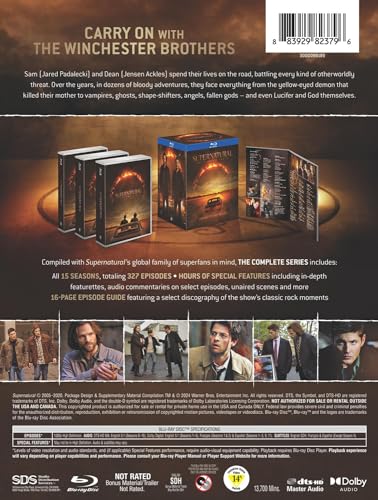 Image of Supernatural: The Complete Series (Blu-ray /Repackaged)