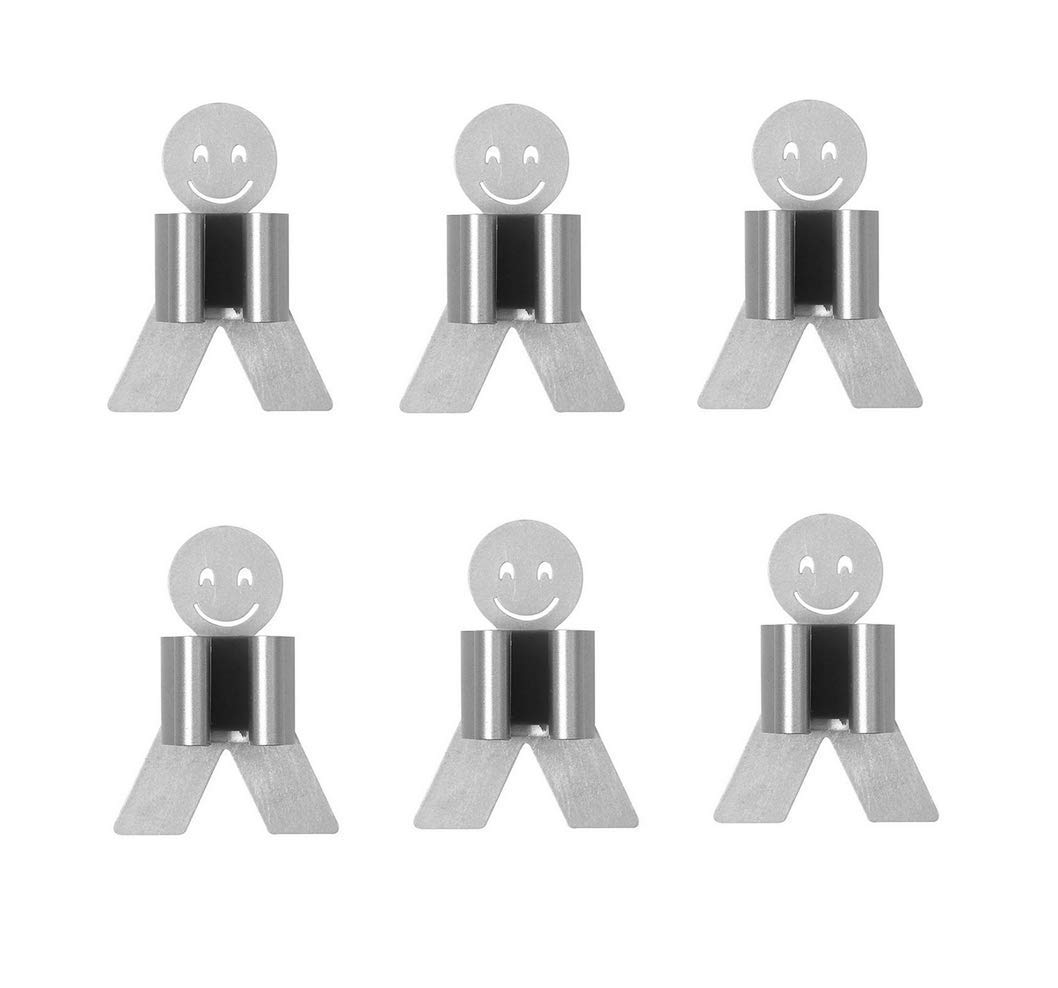 Hoocozi Broom Holder with Command Hooks Broom Organizer Wall Mount Mop