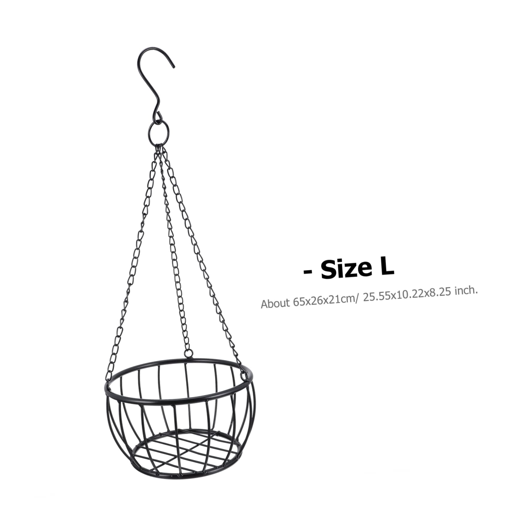 2pièces Support De Suspendu Pot De Suspension pour Balcon Et Décoration Design Élégant pour Intérieur Et Extérieur
